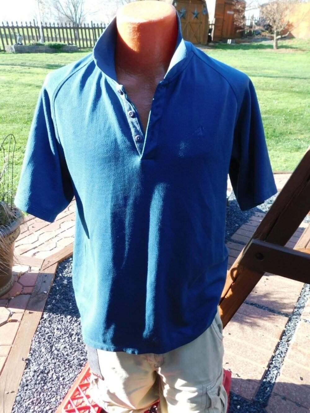 EASTERN MOUNTAIN SPORTS EMS Mens Polo Golf Shirt Size Large
